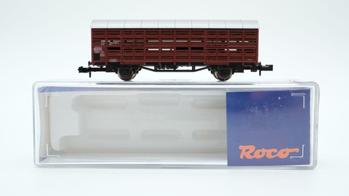 Roco N 25598 Viehtransportwagen Hes 358 DB | Condition: Gebraucht