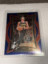 2024-25 Panini Select -Blue Zaccharie Risacher #86 (RC)
