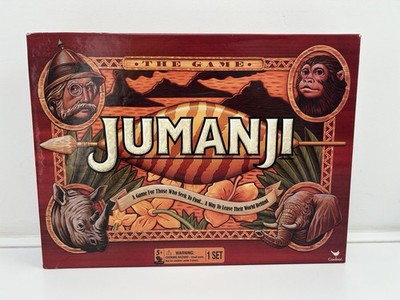 Cardinal Jumanji Das Original Brettspiel 100% Komplett 2017 Alter 5+ 2-4 Spieler