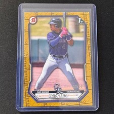 ⚙️BN 2026 BOWMAN GOLD 1ST ROLDY BRITO /50