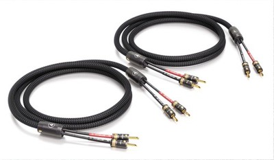 ViaBlue SC-2 Silver-Series Single-Wire Lautsprecherkabel 2 x 7,5m mit T8 Bananas