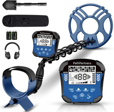 Pallipartners Metal Detector for Adults Waterproof-Professional Higher Accuracy