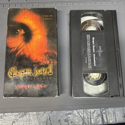 VHS Ginger Snaps II 2 : Unleashed (Seville, 2003) Horror RARE Alternate Cover