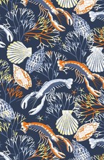 Sea Life Blank Lined Journal 