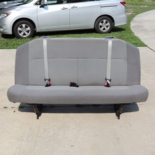 2008-2014 08-14 Ford Econoline Van Bench Seat - 4 Person Gray Cloth 2008-2014 08-14 Ford Econoline Van Bench Seat - 4 Person Gray Cloth