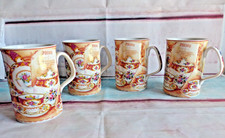 Set of 4 Afternoon Tea Lady Carlyle Royal Alb...