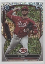 2023 Bowman Draft Chrome Sparkle Refractor Ty Floyd #BDC-155 0b3