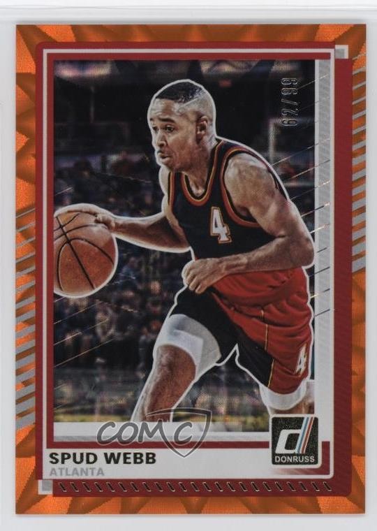 2025-26 Panini Donruss Explosion 62/99 Spud Webb #145 1v59