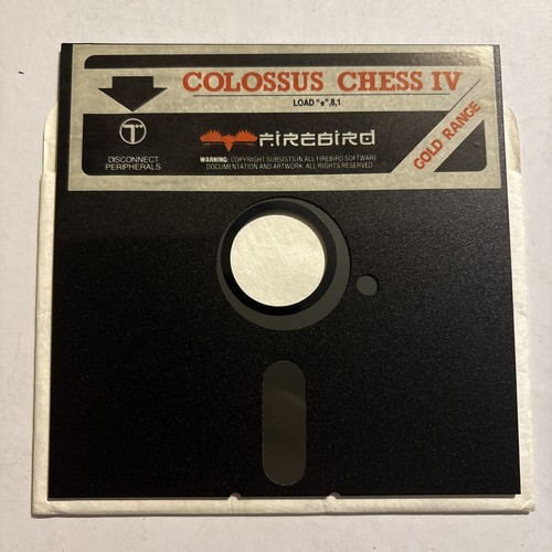 Commodore 64 - Colossus Chess IV - Firebird Floppy - Imagen 2 de 3