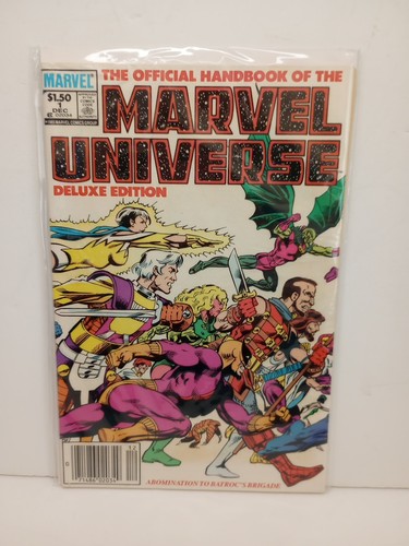 Official Handbook of the Marvel Universe Deluxe Edition 1-20 complete VF- 1985 - Picture 2 of 21