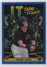 2022 Bowman Chrome Mega Box Blue Mojo Refractor /150 Henry Davis #ICFL-1 12vb