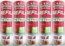 Refill For Supersize 6.3 Inches Lint Roller 5 Packs Total 300 Sheets