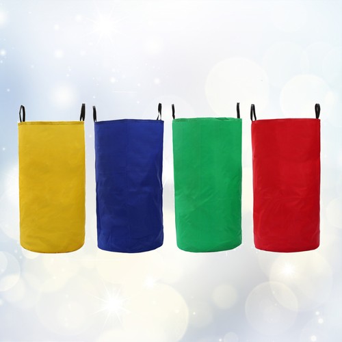 4 PCS Family Outdoor Games Sports for Kids Colorful Sack Race Bag Funny Bags - Picture 2 of 12