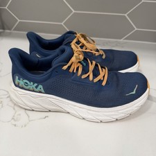 Hoka Arahi 7 Shoes Mens 10D Blue Athletic Running Walking Sneakers