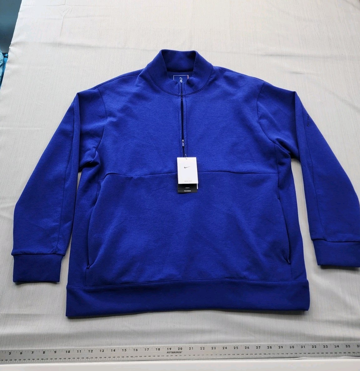 New Nike 24.7 Impossibly Soft 1/2 Zip Top HQ6953 Dri-Fit $120 Mens