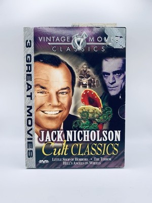 Cult Classics (DVD) 3 Films: Little Shop Of Horror, The Terror, Hell s Angel 