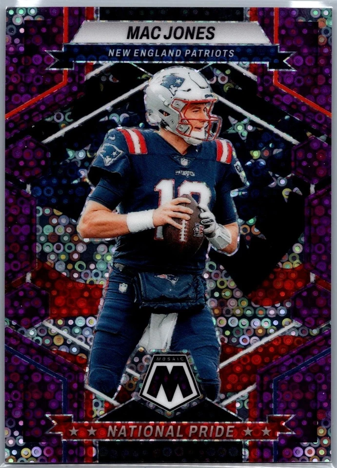 No Huddle Purple Mosaic Prizm