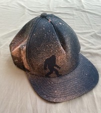 Yupoong Baseball Cap Bigfoot Splatter Adjusta...