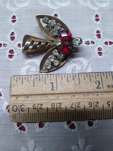 Lot of 12 Wearable Antique Or Vintage Brooches Pins Gold And Silver Tone - Picture 13 of 15