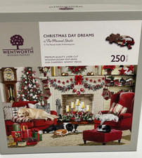New Christmas Day Dreams Wentworth Wooden Jigsaw Puzzle 250 pieces