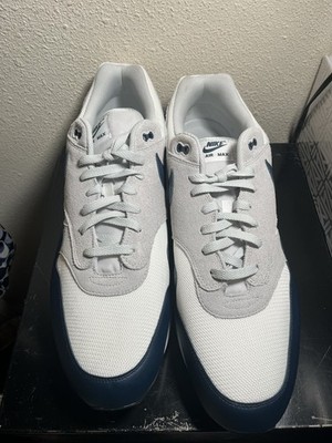 Nike Air Max 1 ESS Summit White Armory Navy Sneakers FZ5808-103