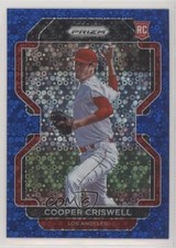 2022 Panini Prizm Tier III Blue Donut Circle 111/199 Cooper Criswell #234 fm0
