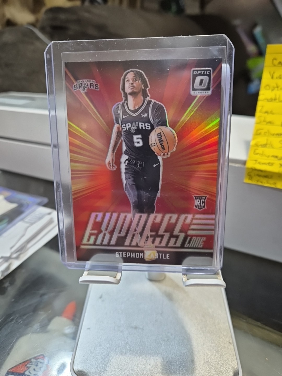 2024-25 Panini Donruss Optic - Express Lane Stephon Castle #1 Holo Prizm (RC)