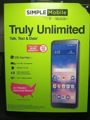 LG JOURNEY LTE PHONE SIMPLE MOBILE T-MOBILE TRULY UNLIMITED