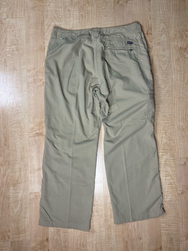Patagonia Men's Beige Cargo Hiking Trail Pants Size 34x33 EUC - Picture 6 of 10