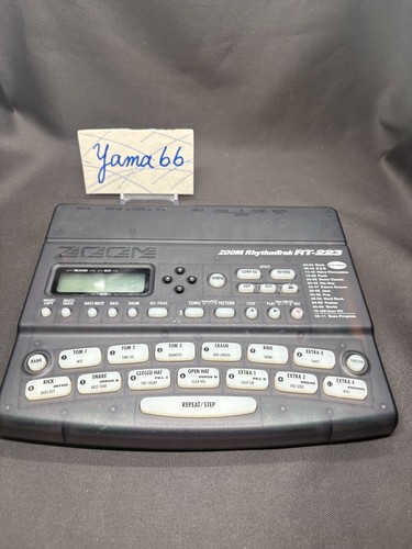 Zoom RT-223 RhythmTrak Maszyna perkusyjna i syntezator basowy - 70 zestawów perkusyjnych - Szybka wysyłka - Zdjęcie 1 z 7