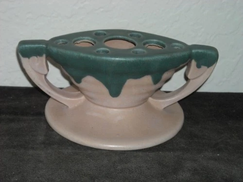 Roseville Carnelian I Flower Frog