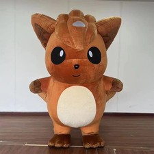 Disfraz de Murciélago Inflable Vulpix Gigante Peluche Mascota Halloween Juegos con disfraces Vestido de Fiesta