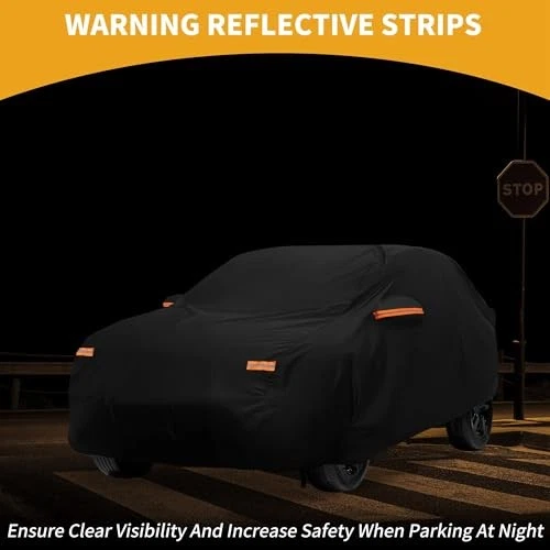 For Kia Niro 2016-2023 Waterproof Car Cover All Weather 6 Layers with Zipper Foto 3 de 4