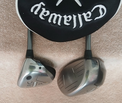 TZ GOLF - Callaway ERC Fusion Carbon/Ti 10* Driver, 3 Wood SET