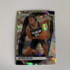 2024-25 Panini Prizm - Antonio Reeves #253 Ice Prizm (RC)