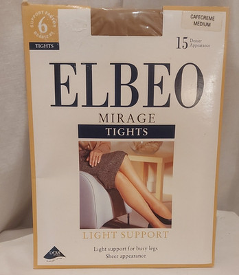 Elbeo Mirage Tights Light Support factor 6, 15 Den Cafecreme Medium