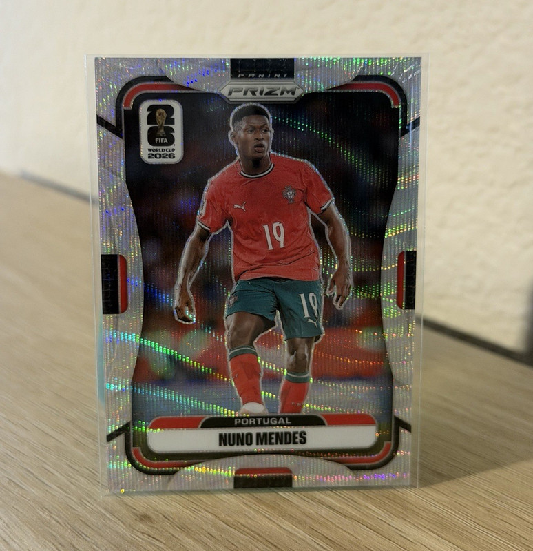 Panini Prizm FIFA World Cup 2026 Nuno Mendes #354 Portugal Soccer Card