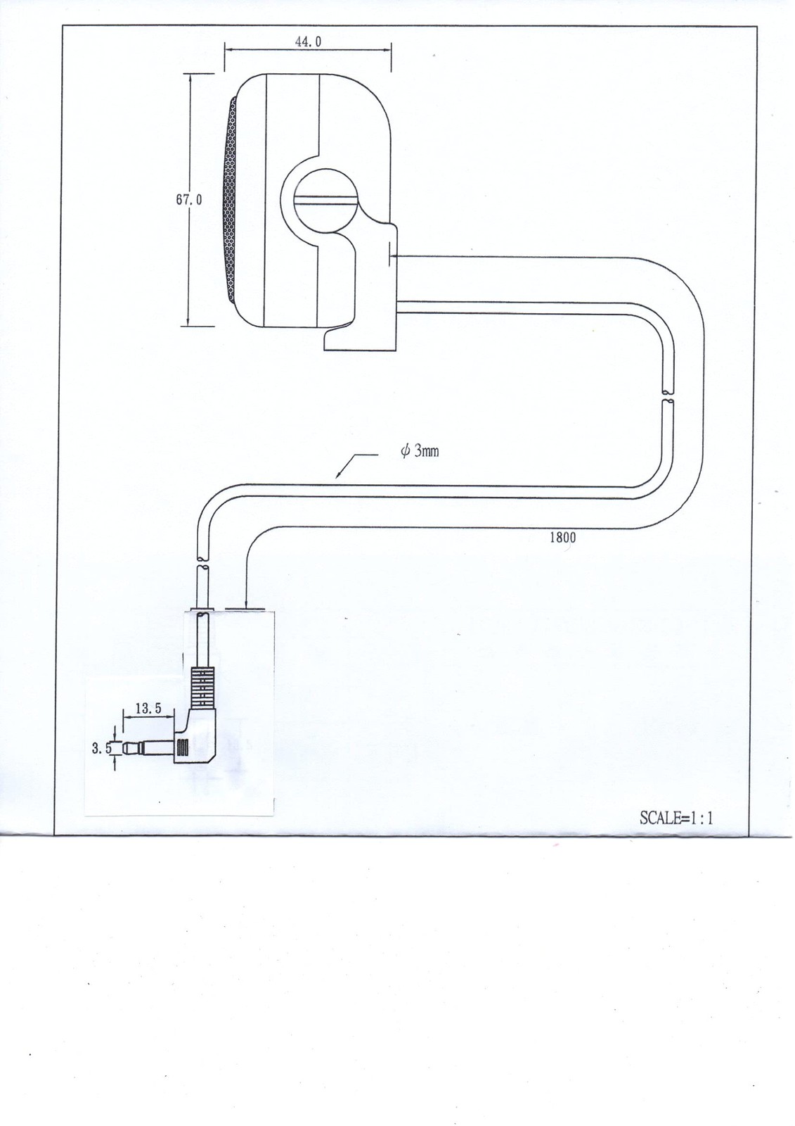 Anteenna TW-02 CB EXTENAL Speaker for Mobile Transceiver Ham Radio CB Radio w...