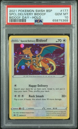Special Delivery Bidoof graded PSA 10 for sale on eBay