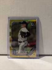 2019 Bowman - Chrome Prospects Matt Manning #BCP-85 Yellow Refractor /75