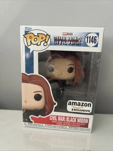 Funko Pop! Vinyl: Marvel - Civil War: Black Widow - Amazon (Exclusive) #1146