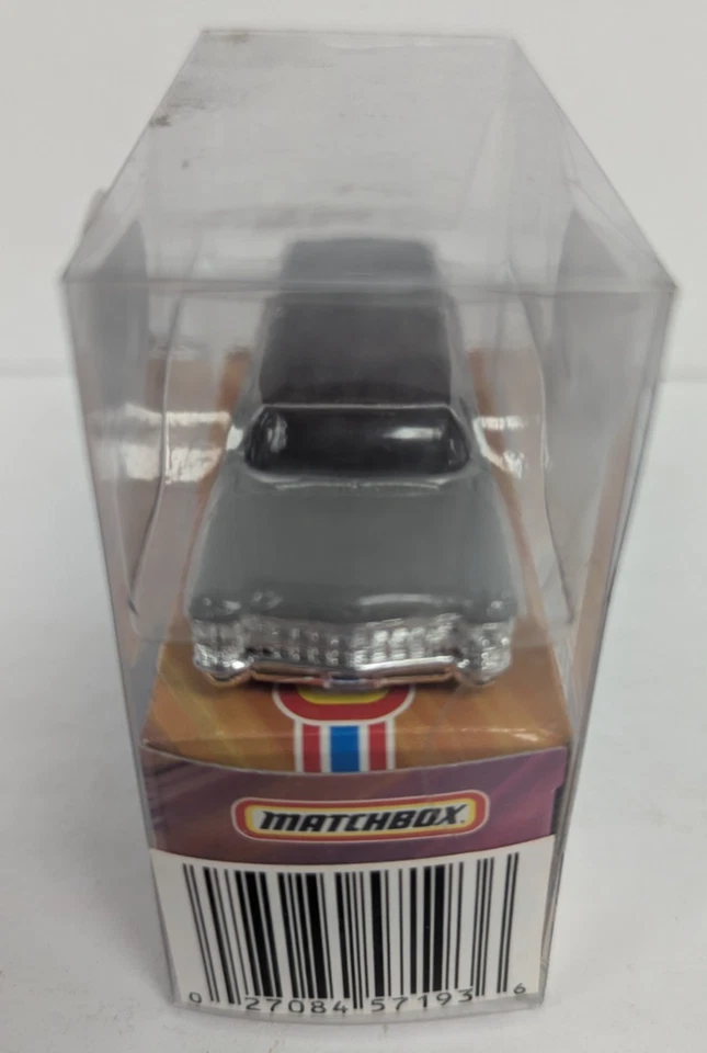 Matchbox 09 Superfast 63 Cadillac Hearse Silver Grey 2007 Mattel - Image 4 of 4
