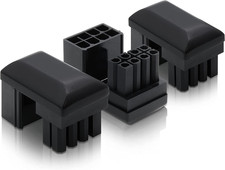 GPU VGA Pcie 8 Pin U Turn 180 Degree Angle Connector Power Adapter Board for Des