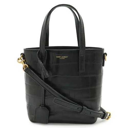 Saint Laurent Paris YSL Mini Toy Shopping Handbag 2WAY Shoulder Bag