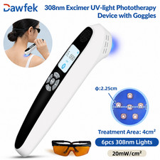 6 Diodes 308nm UVB Phototherapy Machine 20mW/cm  Home Use for Skin Diseases