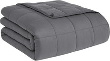 Cooling  Heating Weighted Blanket for Adults - 15lbs, 48x72" Perfectly Balanced