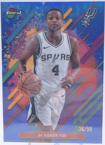 De'Aaron Fox 2025-26 Topps Flagship Blue Rainbow Base /150 #196 | eBay