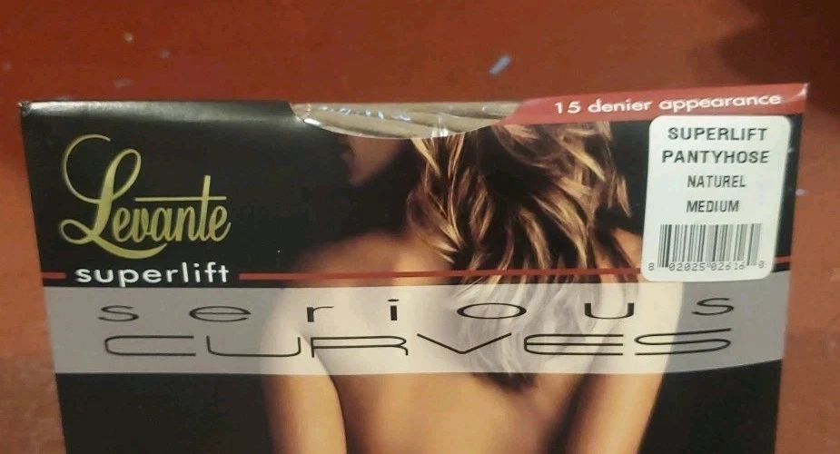 Nuevas Pantimedias Levante Superlift Serious Curves Lift & Shape Naturel Talla Mediana Foto 4 de 4