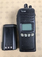 ICOM IC-F4061S 400-470 MHz UHF Portable Handheld Transceiver Walkie Talkie