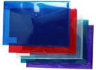 A4 Plus Plastic Stud Document Wallets Folders Filing School Office High Quality